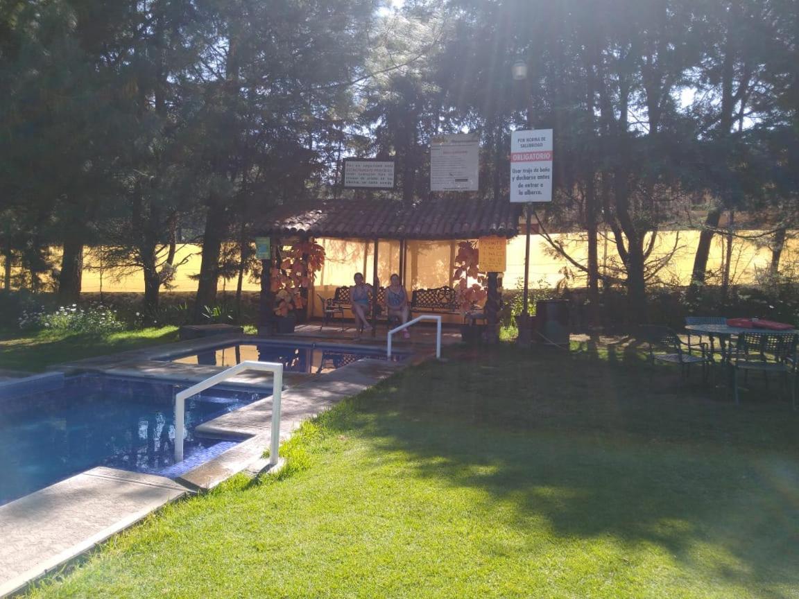 Club Tejamaniles Hotel Los Azufres Exterior foto