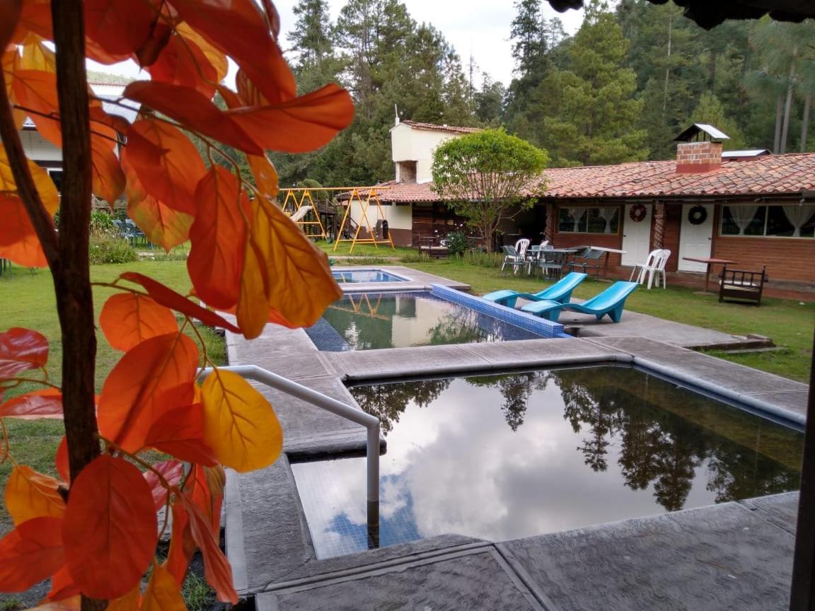 Club Tejamaniles Hotel Los Azufres Exterior foto